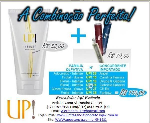 Kit - Perfume Up! + Hidratante da mesma fragrância